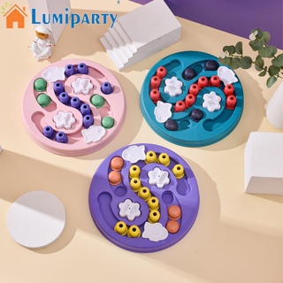 Lumiparty ชามให้อาหารสัตว์เลี้ยง เขาวงกต แบบหนา กันลื่น กันสําลัก อุปกรณ์เสริม สําหรับสุนัข