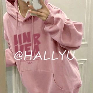 HALLYU  เสื้อผ้าผู้ญิง แขนยาว เสื้อฮู้ด คลุมหญิง สไตล์เกาหลี แฟชั่น  ทันสมัย Comfortable รุ่นใหม่ สไตล์เกาหลี A28J0FV 36Z230909