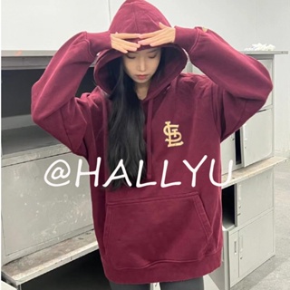 HALLYU  เสื้อผ้าผู้ญิง แขนยาว เสื้อฮู้ด คลุมหญิง สไตล์เกาหลี แฟชั่น  Beautiful Chic Comfortable Trendy A28J0FZ 36Z230909