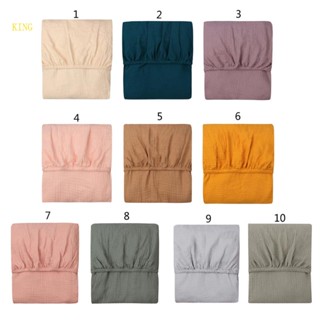(ลดราคาสูง)oyalking.th ผ้าคลุมเตียง ผ้าฝ้ายนิ่ม สีพื้น สําหรับเตียงนอน