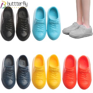 Buttterfly รองเท้าผ้าใบลําลอง ขนาด 2 ซม. สําหรับตกแต่งบ้านตุ๊กตา 1 คู่