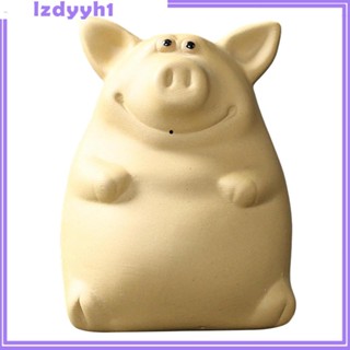 [JoyDIY] ฟิกเกอร์ชาเซรามิค รูปหมู ขนาดเล็ก อุปกรณ์เสริม สําหรับตกแต่งห้องชา รถยนต์