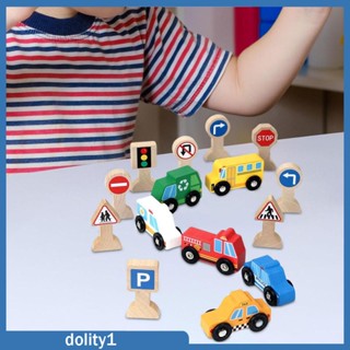 [Dolity1] ของเล่นยานพาหนะไม้ ขนาดเล็ก น้ําหนักเบา ของขวัญวันเกิด สําหรับเด็กผู้ชาย ผู้หญิง