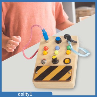 [Dolity1] ของเล่นบอร์ดไม้ Montessori เพื่อการศึกษา สําหรับเด็กผู้ชาย ผู้หญิง 2 3 4 ปี