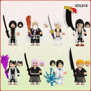 ของเล่นตัวต่อฟิกเกอร์ อนิเมะ Kurosaki Ichigo ขนาดเล็ก สําหรับเด็ก