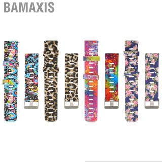 Bamaxis Silicone Bands  Elastic Color Painted Watch Sport Strap for Amazfit GTR 3