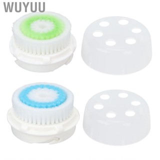 Wuyuu Facial Cleaning Brush Head Fine Hair Dense Foam Face Wash For Electr