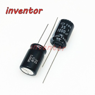 [10 ชิ้น] ตัวเก็บประจุอลูมิเนียมไฟฟ้า 35v1000uf 12.5 * 20 NCC SMG Fever Audio Capacitor