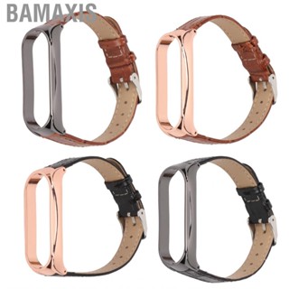 Bamaxis Leather Wrist Watch Band  Quick Release Bands Skin Friendly for Xiaomi Mi 6