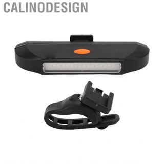 Calinodesign Bicycle Tail Light Double Color Rear Bike Wide Angle for Dark Situation