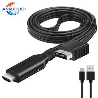 Ann อะแดปเตอร์แปลงสัญญาณ สําหรับ Ps1 PS2 เป็น HDMI DC5V Conve