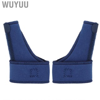 Wuyuu Thumb Splint Brace Easy Wear Flexible  Prevent Joint Bending for Soft Tissue Injury