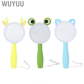 Wuyuu Handheld Magnifier Cute Appearance Kids Reading for Science Experiment