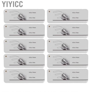 Yiyicc Eyebrow Microblading Practice Book  Tattoo Makeup Exercise Reusable Easy Color Clear Printing 10pcs for Shop Beginners