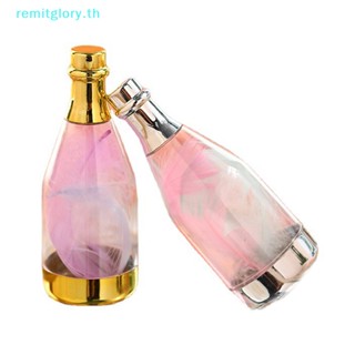 Remitglory กล่องพลาสติกใส สําหรับใส่ขนมหวาน แชมเปญ DIY 24 ชิ้น