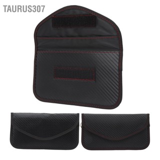  Taurus307 ถุงปิดกั้นสัญญาณ RFID ป้องกันรังสีความเป็นส่วนตัวแบบพกพาขนาดเล็กสำหรับพวงกุญแจโทรศัพท์มือถือ