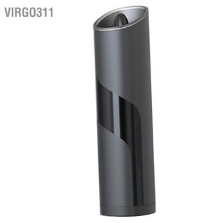  Virgo311 เครื่องบดพริกไทยไฟฟ้า ABS การเหนี่ยวนำแรงโน้มถ่วงปรับความหยาบอัตโนมัติเครื่องบดเกลือพริกไทยสำหรับร้านอาหารที่บ้านการเดินทาง