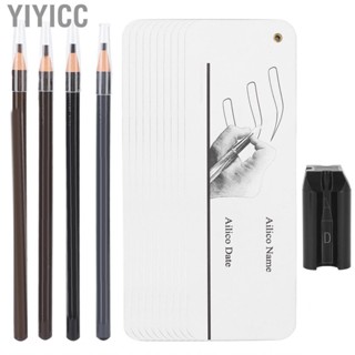 Yiyicc 4 In 1 Eyebrow Pencils Sharpener Set Professional Duckbill Kit