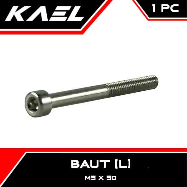 Bolt L4 M 5 x 50 Key 4 Pitch 0.8 L 4 5X50 M5x50 K K4 P0.8 Bolt-Bolt