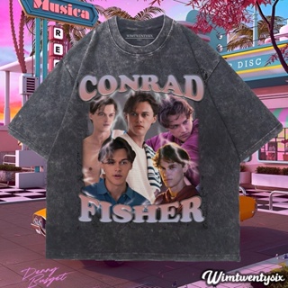 เสื้อยืด ขนาดใหญ่ พิมพ์ลาย Wimtwentysix "conrad fisher bootleg" | เสื้อยืด สไตล์วินเทจ