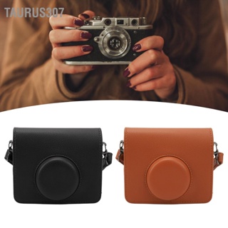 Taurus307 กระเป๋ากล้องทันทีพื้นผิวหรูหราน้ำหนักเบา PU ซองหนังสำหรับกล้อง Fujifilm Mini EVO