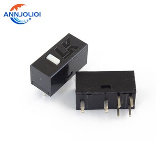 Ann ของแท้ สวิตช์ไมโครเมาส์ 6 Pin สําหรับ A4tech Bloody Mouse A91 P93 A90 A60