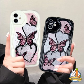 เคสโทรศัพท์มือถือแบบนิ่ม กันกระแทก ลายผีเสื้อ 3D แนวเรโทร สําหรับ Xiaomi Redmi 12C 12 A1 10C 10A 10 9 9A 9C 9T Redmi Note 12 12s 11 11s 10 10s 9 9s 8 Pro Xiaomi 11 Lite Poco X3 Pro