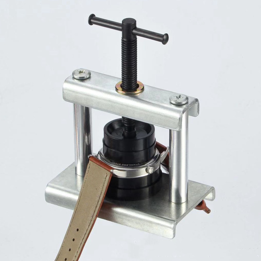 Tool House.ay Watch Press Set Back Case Closer with Dies Mechanical Repair เครื่องมือเปลี่ยนแบตเตอรี่