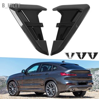 B_HILTY 2 pcs รถด้านข้างฝาครอบ Air Vent Trim อุปกรณ์เสริมภายนอกรถยนต์สำหรับ X3 G01 2018-2021