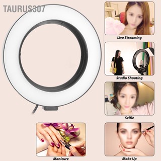 Taurus307 6 นิ้วการถ่ายภาพ LED หรี่แสงได้วิดีโอสตูดิโอสดกล้องวงแหวนแสงภาพถ่ายเซลฟีไฟวิดีโอ