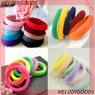 Melodg ที่คาดผม แบบยืดหยุ่น สีแคนดี้ น่ารัก 10 ชิ้น