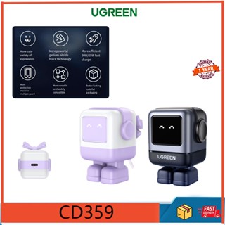 Ugreen อะแดปเตอร์ชาร์จ 30W 65W แกลเลียมไนไตรด์ Q Pai สําหรับโทรศัพท์มือถือ แท็บเล็ต ชาร์จเร็ว