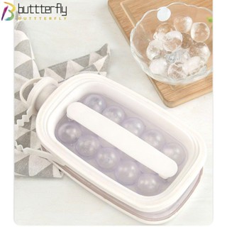 Buttterfly ถาดแม่พิมพ์ทําน้ําแข็ง ทรงกลม สําหรับวิสกี้ ค็อกเทล เยลลี่ ช็อคโกแลต น้ําแข็ง DIY