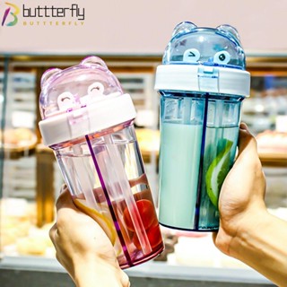 Buttterfly ขวดน้ํา แก้วน้ําพลาสติก กลางแจ้ง