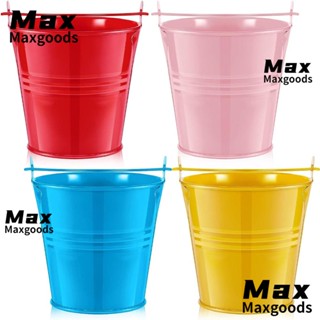 Maxg ถ้วยดินสอ โลหะ ทรงกลม ขนาดเล็ก สีแคนดี้ หลากสี สําหรับสํานักงาน