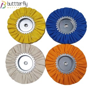 Buttterfly ล้อขัดอลูมิเนียม 12 ชั้น เส้นผ่าศูนย์กลาง 8 นิ้ว ทนทาน 5/8 นิ้ว 4 ชิ้น