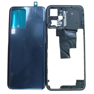 ของแท้ กรอบกลาง และแผงเคสแบตเตอรี่ แบบเปลี่ยน สําหรับ Oppo Realme 9 Pro RMX3471 RMX3472