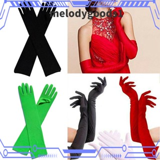 Melodygoods1 ถุงมือยาวแฟชั่น สําหรับเต้นรํา คอสเพลย์