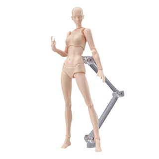 【yunhai】13CM Men Women Figma 2.0 Painting Prop Customize Action Movable Figure Model