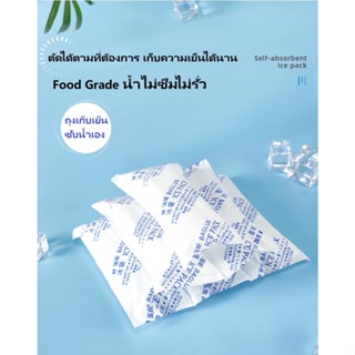 ไอซ์แพคIce Pack ถุงน้ำแข็ง เจลเก็บความเย็น ไม่ต้องเติมน้ำ ใช้ซ้ำได้  ถุงประคบเย็น เจลเก็บความสด เก็บอาหารสด