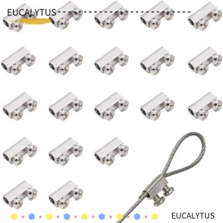 Eutus แคลมป์หนีบสายลวดสลิง แบบสเตนเลส 30 ชิ้น