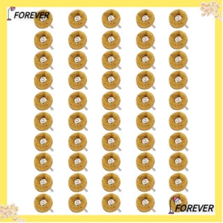 Forever ล้อขัด 80 ช่อง สีเหลือง ทนทาน 1/8 นิ้ว (3 มม.) 50 ชิ้น