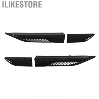 Ilikestore 4pcs Gloss Black Fender Grille Vent Door Trim Molding LR027321 Replacement for Land Rover Range Evoque L538 2012-2018