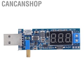 Cancanshop USB Power Supply Module  DC To Buck Boost Voltage Regulator Safe Corrosion Prevention Perfect Fit 3W for Development