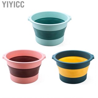 Yiyicc Lightweight Foldable Foot Basin  Relief Collapsible Large Water  Bath