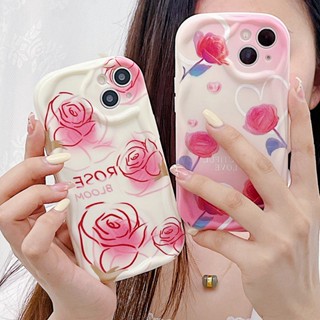 เคสโทรศัพท์ซิลิโคน TPU แบบนิ่ม ลายดอกกุหลาบ 3D ขอบโค้ง สําหรับ infinix Note 30 12 Pro Hot 30 30i 20 20i 12 9 SMART 7 6 5 10 Play