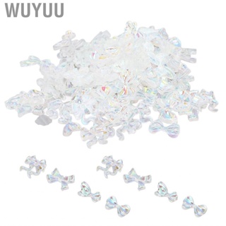 Wuyuu Resin Nail  Bowknot Art Faux Decal