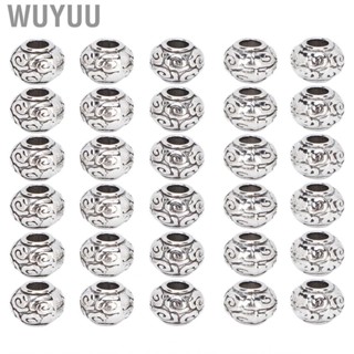 Wuyuu Hair Braiding Rings Beads Beard Dreadlocks Decoration