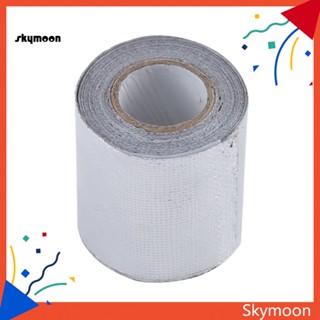 Skym* เทปกาว ป้องกันความร้อน อุณหภูมิสูง สีเงิน สําหรับรถยนต์ 25 เมตร