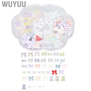 Wuyuu Fashionable Resin Nail Art Decoration Three Dimensional Shiny DIY Orna